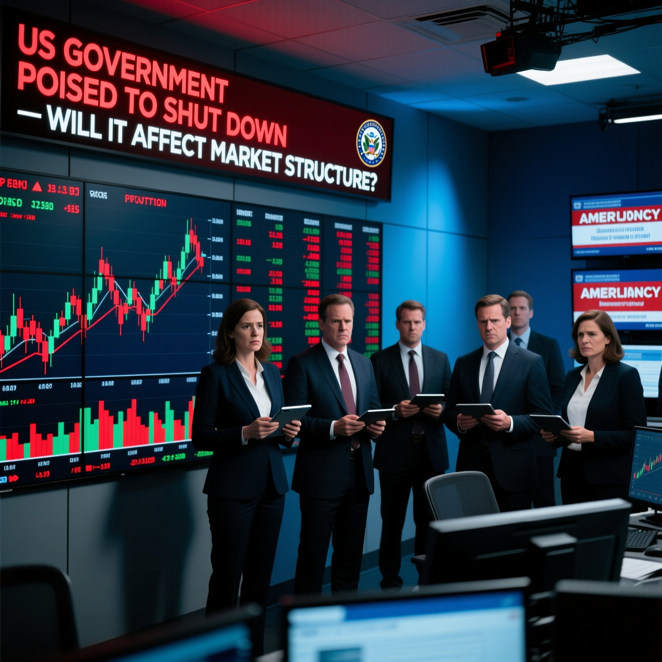US Government Poised to Shut Down — Will it Affect Market Structure?