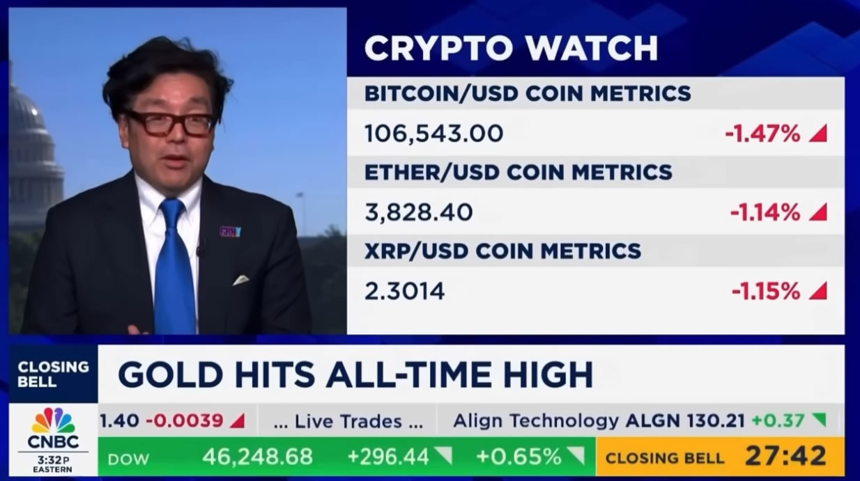 BitMine Mua 1,5 Tỷ USD Ether – Tom Lee Vẫn Lạc Quan Về ETH