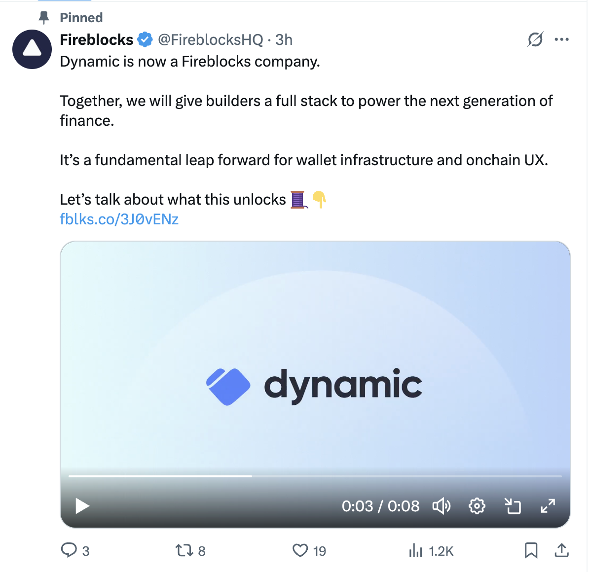 Fireblocks Crypto Acquires Wallet Provider Dynamic: Bước Tiến Mạnh Mẽ Trong Hệ Sinh Thái Tài Chính Số