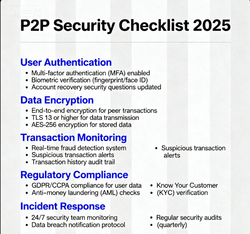 P2P an toàn: Checklist chống lừa đảo khi giao dịch crypto - Bảo vệ 100% tài sản