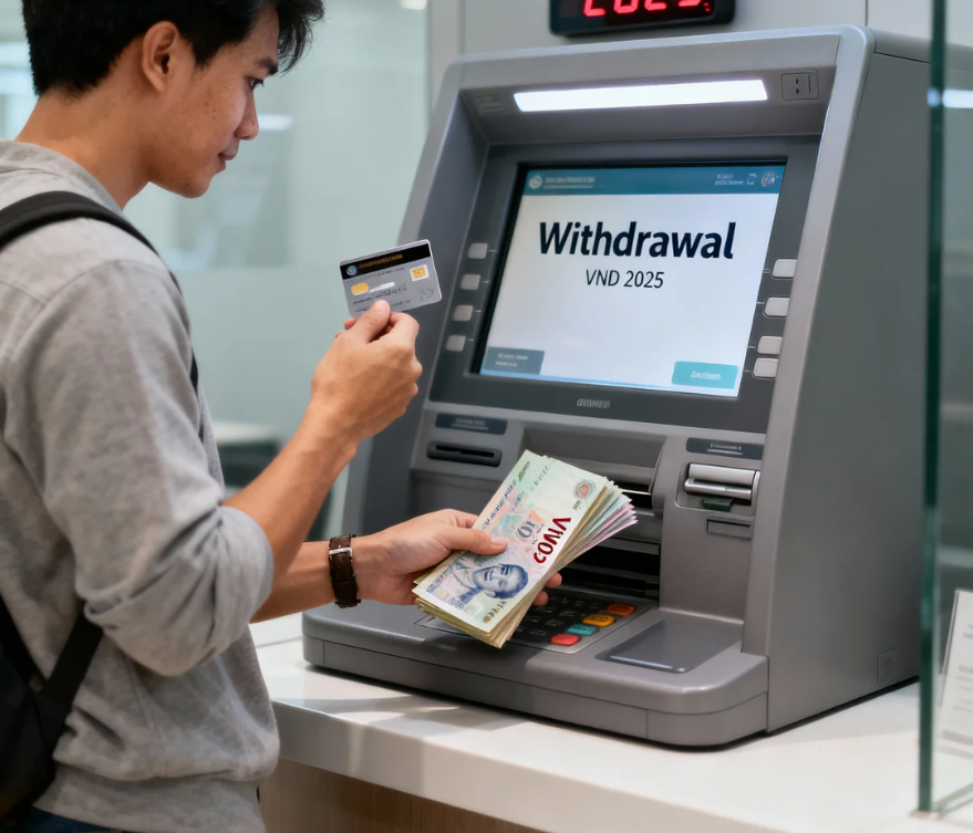 Cách rút VNĐ về ngân hàng nội địa nhanh & rẻ - So sánh OKX vs Bitget 2025